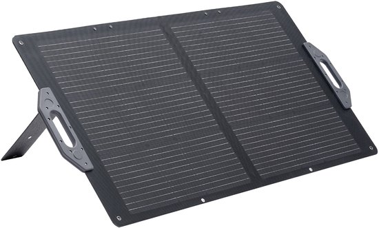 VEVOR Opvouwbaar Zonnepaneel 100w, Draagbare Zonneoplader met 24% Hoog Rendement, Monokristallijne Zonnemodule met Mc4-Uitgang, Usb-A-, Type-C- en Dc-Poorten, Ip65, voor Powerstations, Kamperen en Wandelen. — afbeelding 2