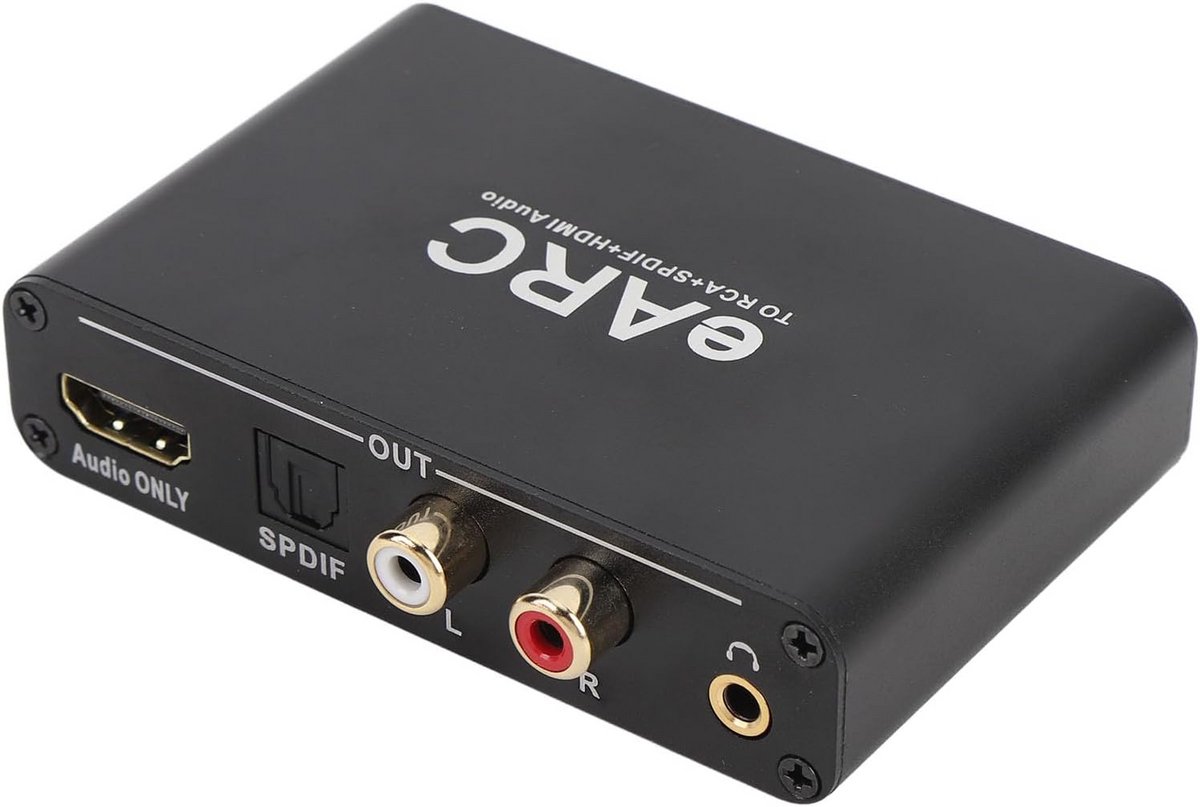 Audio Converter - Geluid Adapter - Versterker Aansluiten - 24 Bit 192 KHz HD