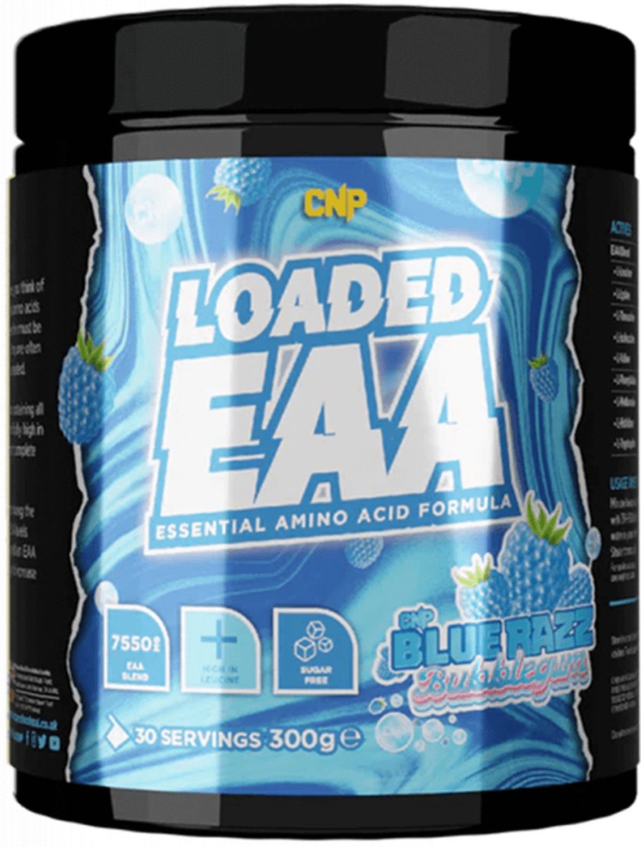 CNP Loaded EAA (300g) Blue Razz Bubblegum - Aminozuren - EAA