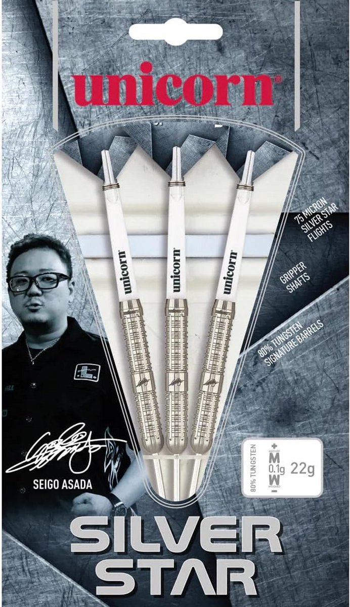 Set Professionele Steeltip Darts met Ster Ontwerp voor Heren en Dames