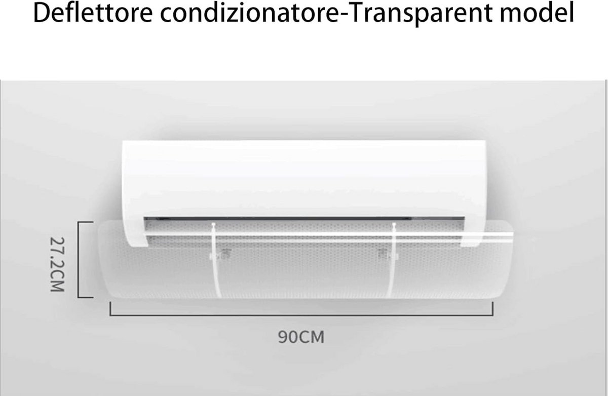 Verstelbare Universele Windgeleider voor Airconditioning - Antitocht Binnen