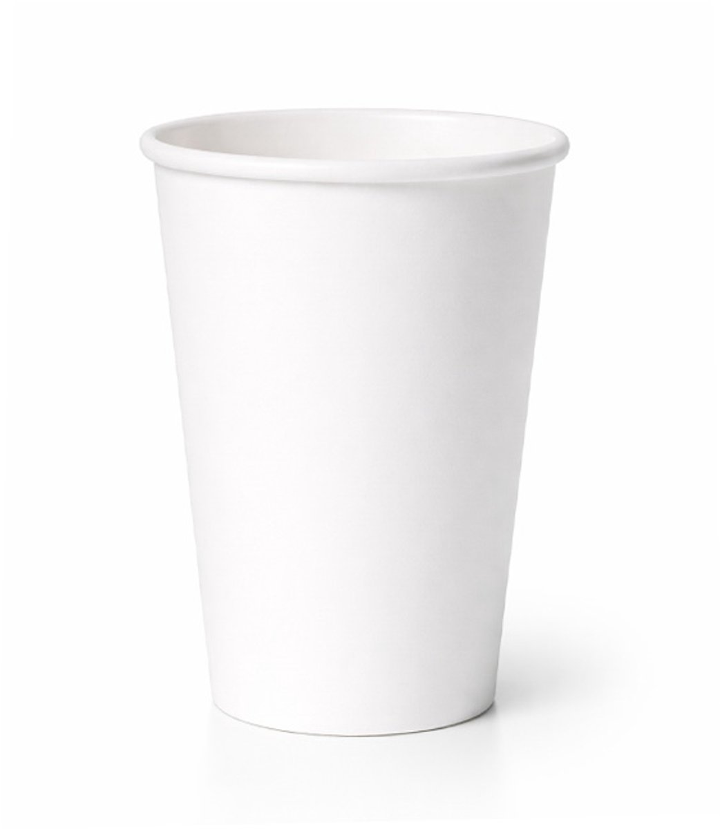 Koffiebeker karton Wit 180cc/7oz - 2.500 stuks.