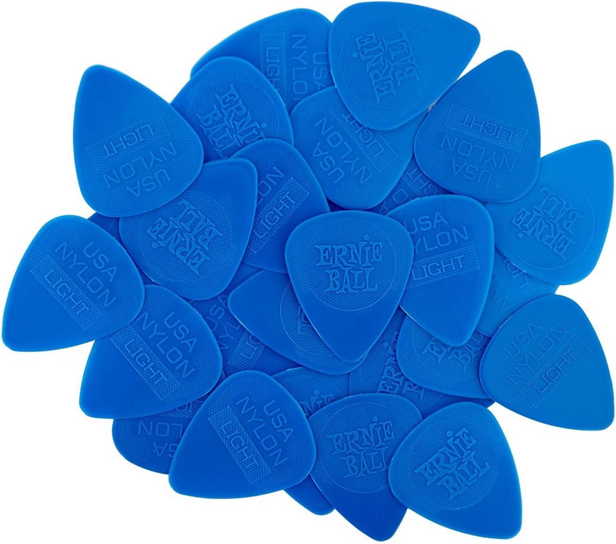 50 Stuks Dunne Nylon Gitaar Plectrums 0.53mm