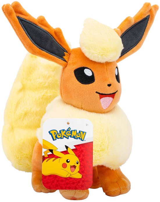 Pokémon Knuffel Pluche Flareon - 20cm