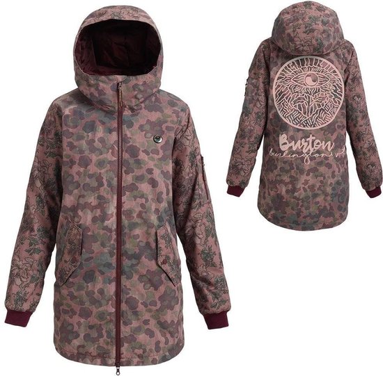 Burton Mossy Maze snowboardjas moss camo floral camo bol