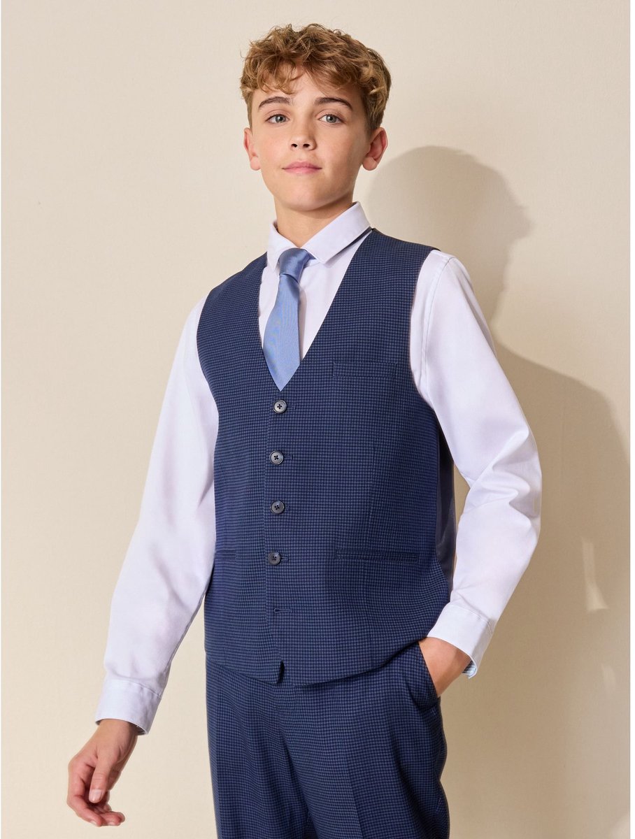 Next - Jongens - Gilet - Blauw