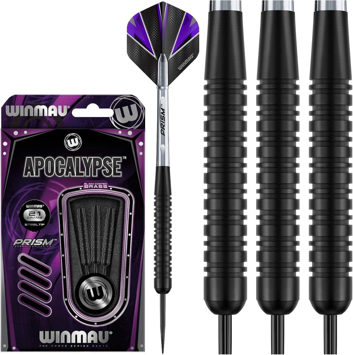 Dartpijlen Set - Professionele Darts - Wedstrijd Spelen - Gemaakt van Messing - 21 Gram - Zwart