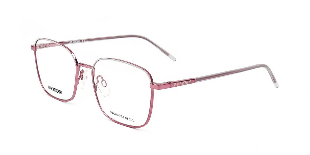 Love Moschino MOL562 Pink white 53/17/140 WOMAN Brilmonturen