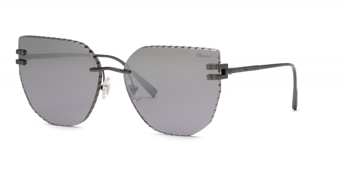 Chopard SCHL54M Grigio scuro lucido 61/16/135 WOMAN Zonnebrillen