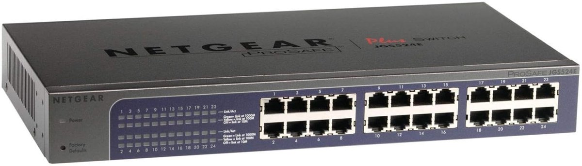Netwerk Switch - Gigabit Ethernet - Zakelijk Netwerk - Smart Managed Plus - 24 Poorten
