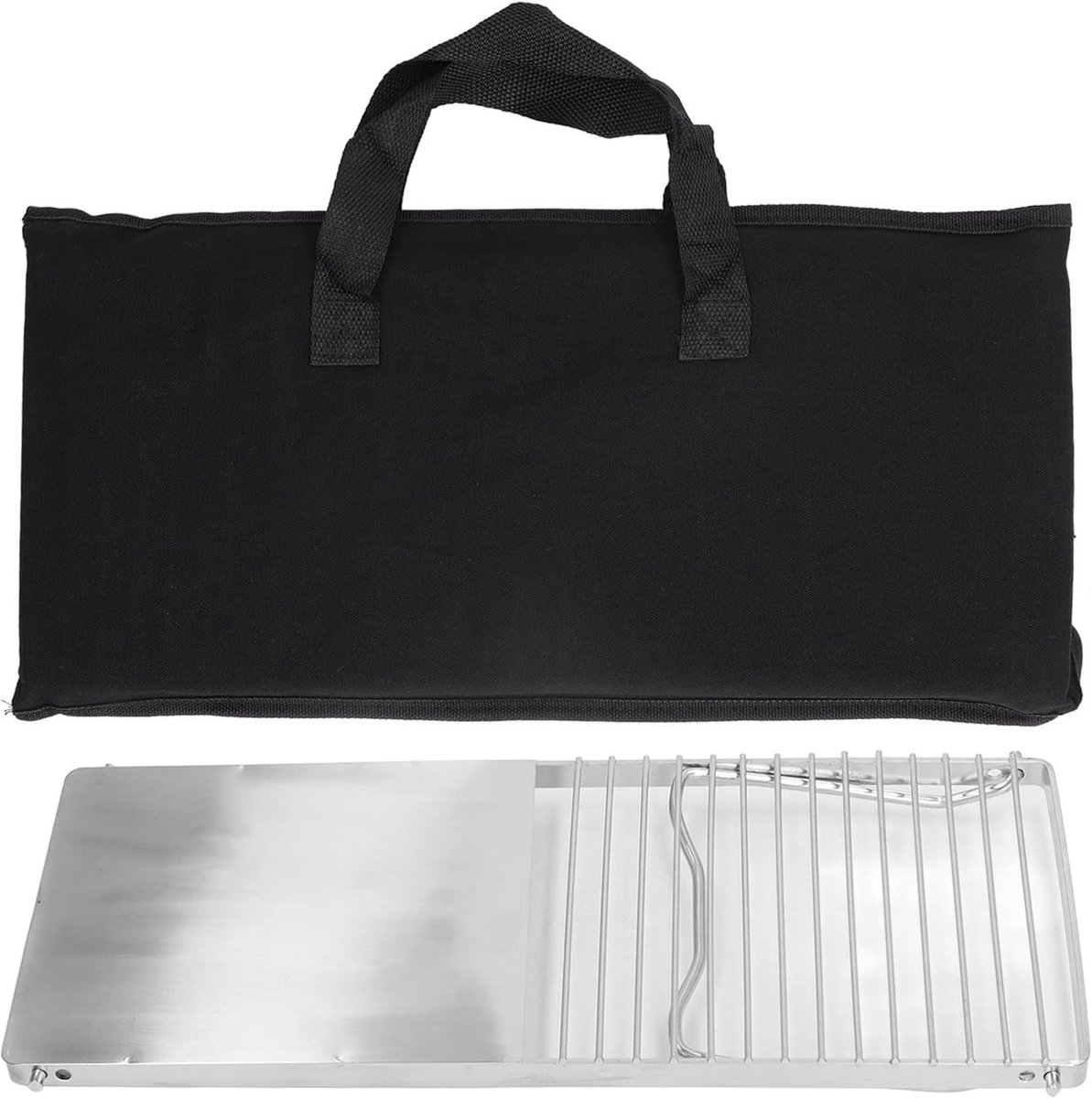 BBQ Rooster - Kookrooster Grill - Buiten Koken - Opvouwbaar Draagbaar - 16x18x44cm
