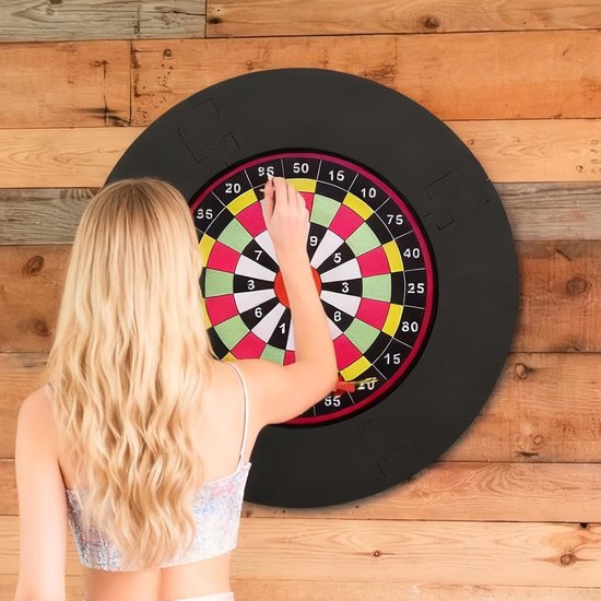 Dart Catchring - Beschermring Dartbord - Muur Beschermen - Gevlokt EVA-kunststof - 4572 cm Binnenring van Dart — afbeelding 2