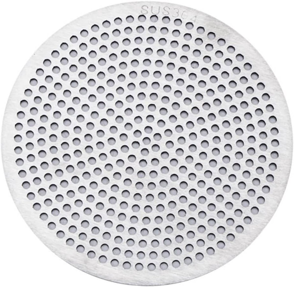 Doucheputje Haarvanger - Afvoer Beschermer - Voorkom Verstopping - Roestvrij Staal - 8.2x8.2cm - Zilver
