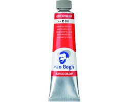 Acrylverf Tube - Artistieke Kleur - Schilderen Binnen - Niet Giftig - 40 ml - Rood Licht