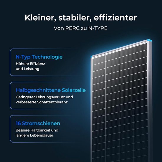175W 12V Zonnepaneel met 25% Efficiëntie voor Off-Grid Toepassingen — afbeelding 3