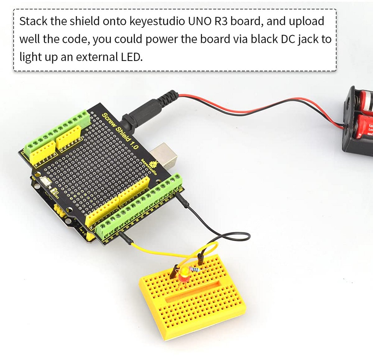 Proto Shield Terminal Prototype Expansion Board voor Arduino Controllers