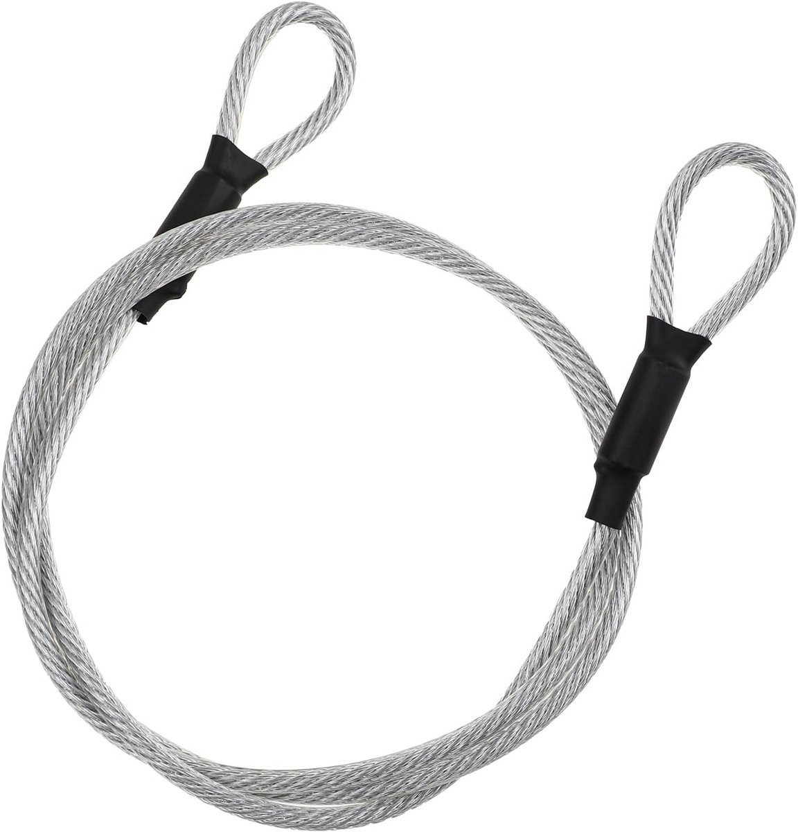 Veiligheid Kabel met Oogen 1.2 m x ø 5 mm - RVS Kabel voor Tuinmeubelen en Fietsen