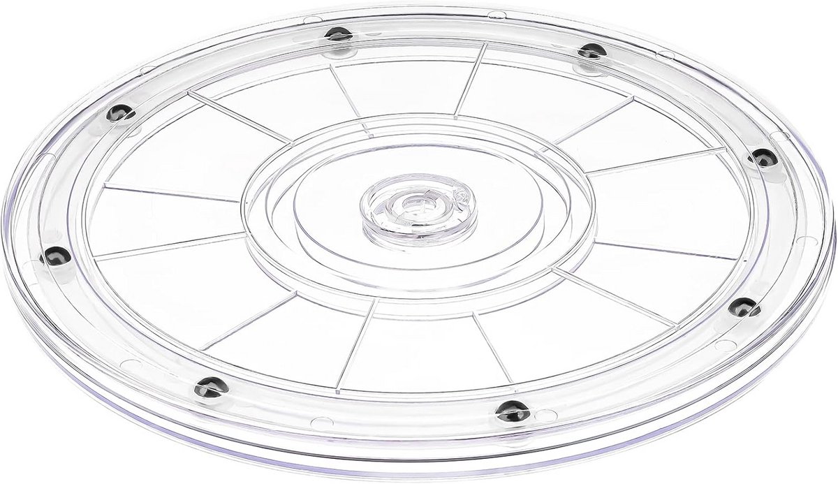 Draaitafel 8 Inch Acryl Luie Susan Organizer voor Keuken en Kasten