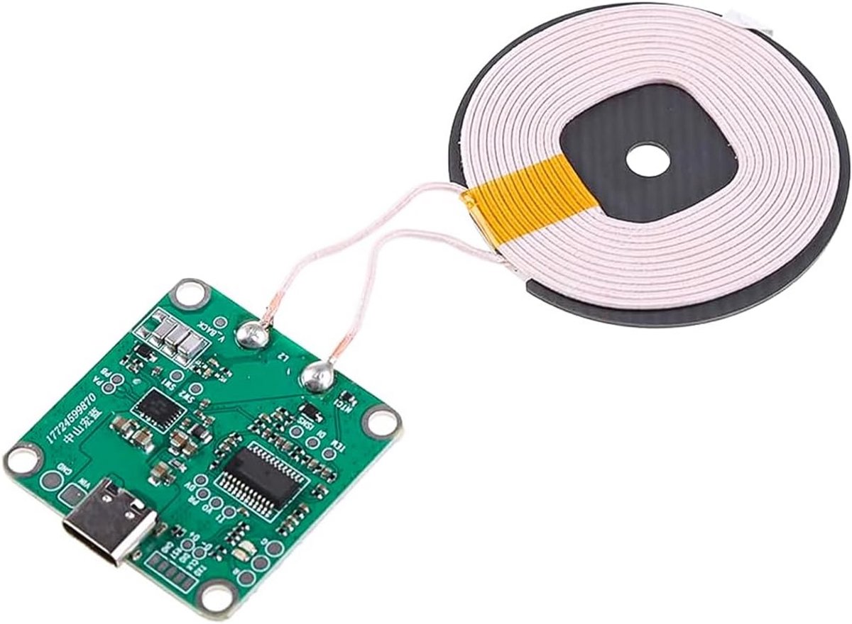 Draadloze Oplaadmodule 12V 20W met 0-10mm Afstand voor Efficiënte Oplading