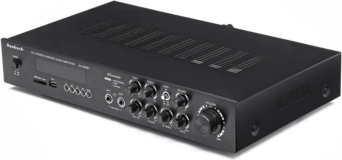 600 W Bluetooth HiFi Versterker met 5 Kanalen en Draadloze Multiroom Ondersteuning