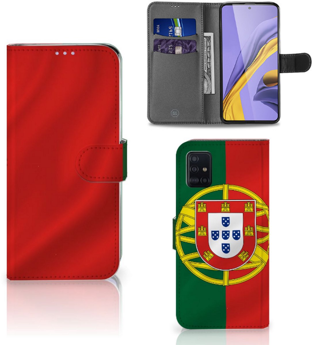 Samsung Galaxy A51 Bookstyle Case Portugal