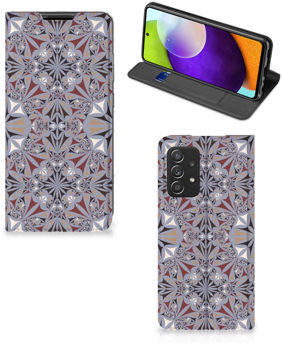 Samsung Galaxy A52 Standcase Flower Tiles
