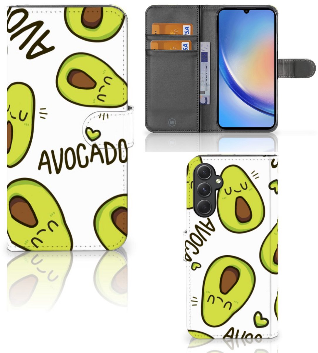 Samsung Galaxy A24 4G Leuk Hoesje Avocado Singing