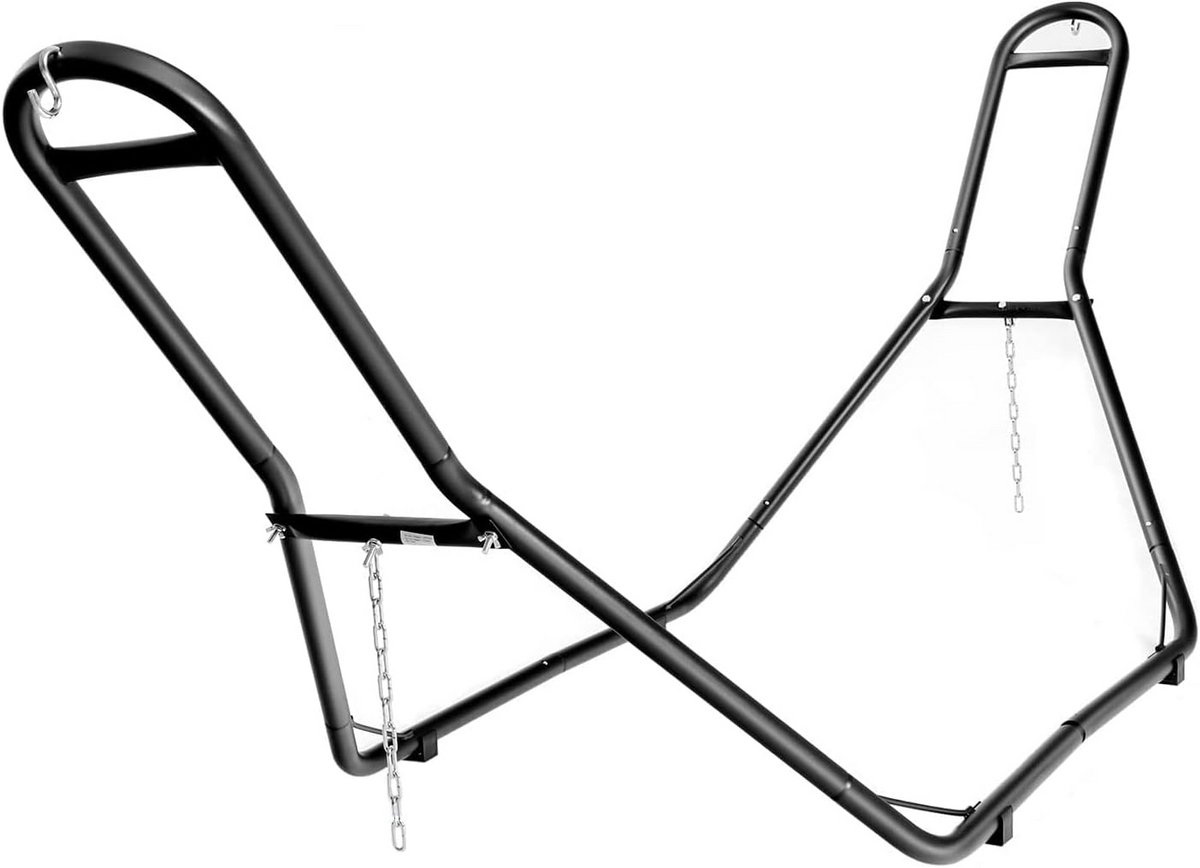 Verstelbare Stalen Hangmatstandaard voor Binnen en Buiten - Geschikt voor 9-13 ft Hangmat, 2 Personen