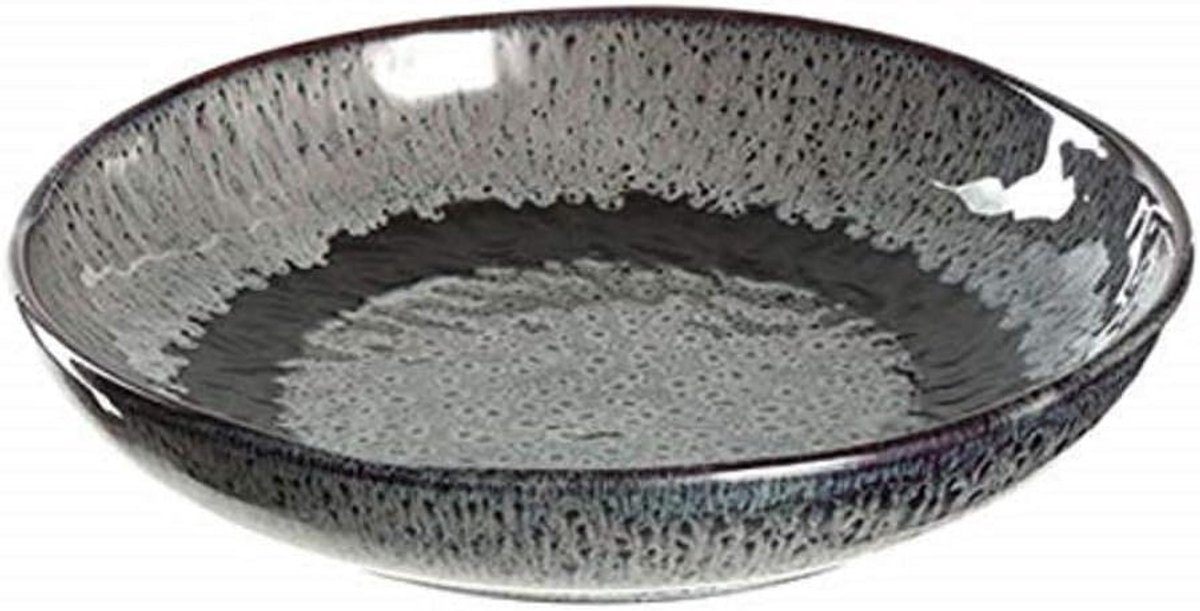 Keramische Soepborden 22,5 cm - Handgemaakt Servies met Unieke Charme