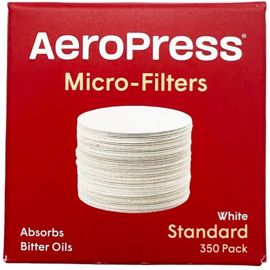 700 stuks filterpapier compatibel met Aeropress, micropapieren filters vervanging compatibel met Aeropress Koffie en Espresso Maker, 64mm/2.5