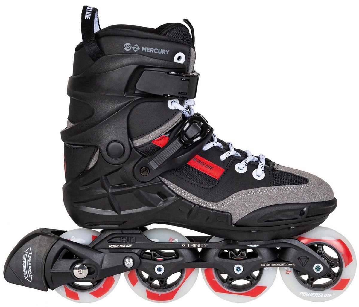 Powerslide Phuzion Mercury 80 Skates Senior Zwart