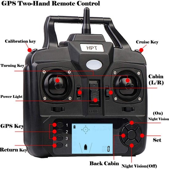 Draadloze Voerboot met GPS en Sonar Fishfinder voor Karpervissen — afbeelding 3