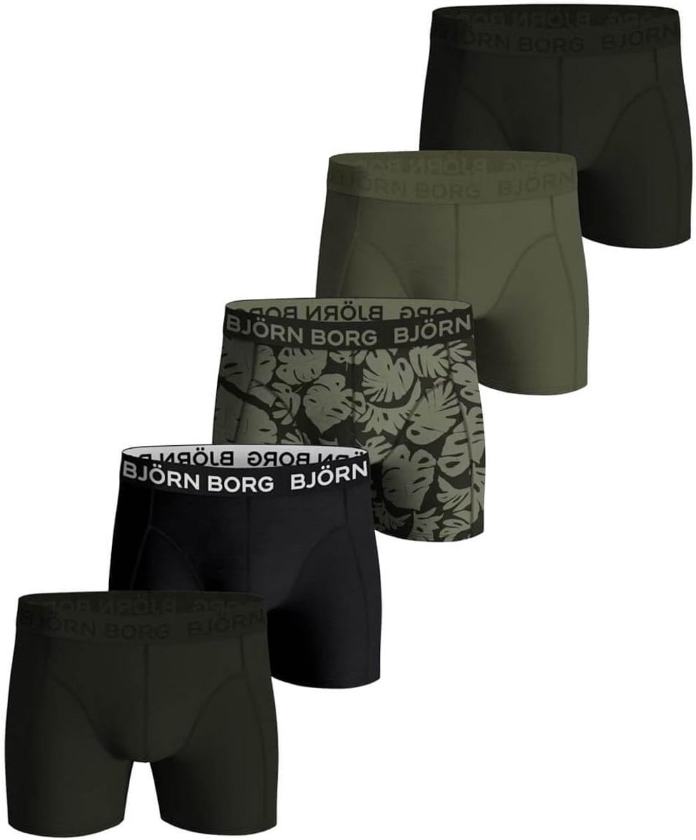 Heren Boxershorts Katoen Stretch 5-Pack Comfortabele Pasvorm