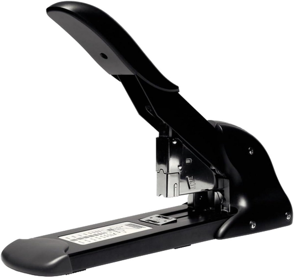 Heavy Duty Nietmachine - 210 Vellen Capaciteit - Metaal & Kunststof - Zwart