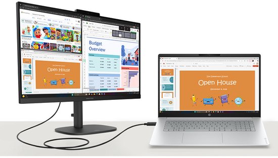 HP 17-dp0756nd - 17.3" Full HD - AMD Ryzen 5 -16GB RAM - 512GB SSD - Windows 11 Home - HP - Hoofdafbeelding