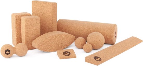 Natuurlijke Kurken Yogawig voor Ondersteuning en Balans — afbeelding 3