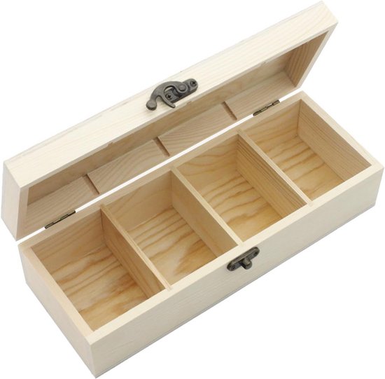 2 stuks A8 indexkaarten, dozen, hout, indexbox, 25 x 9,5 x 7