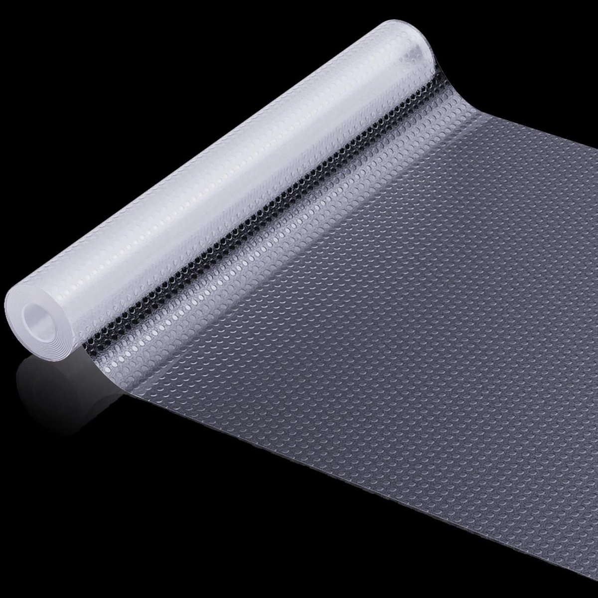 Transparante Antislipmat voor Keukenlades en Koelkast - Set van 2 Rollen 30x300 cm