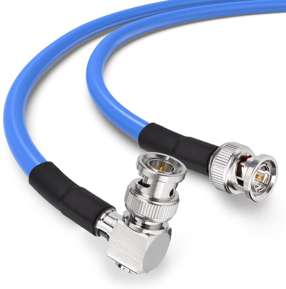 2 Meter BNC Kabel RG6 75 Ohm voor SDI Video 12G/6G/3G Bewaking en CCTV