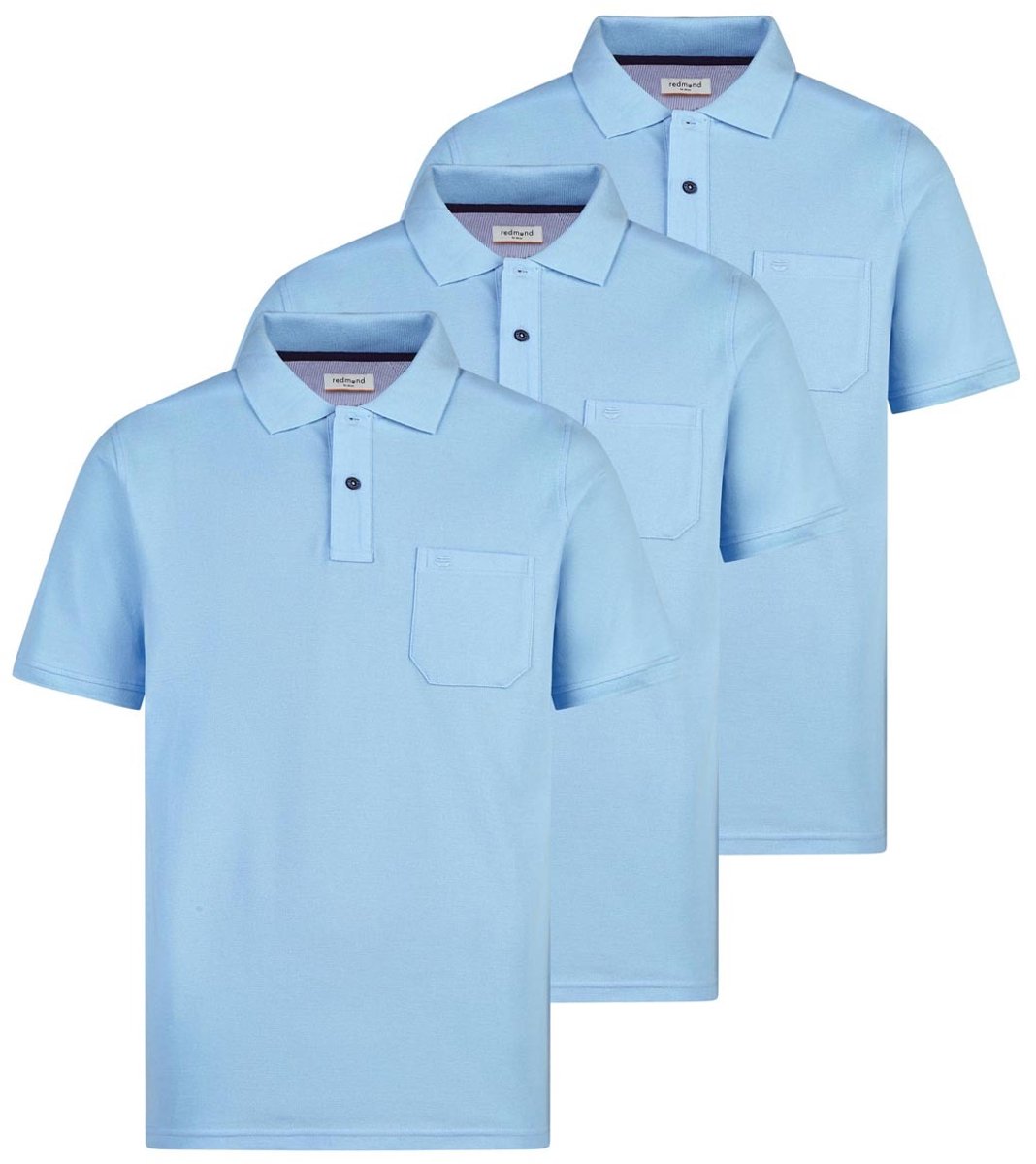 Redmond Heren poloshirt 3 pack Basic
