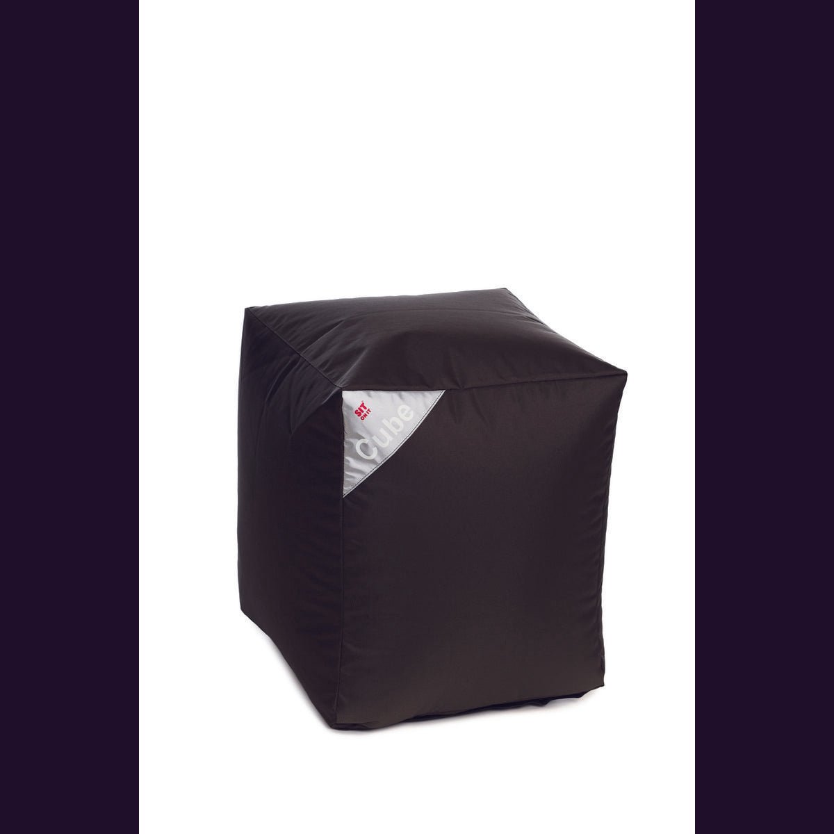 Poef zitzak Cube's Dark grey Sit On It ....and Joy !!