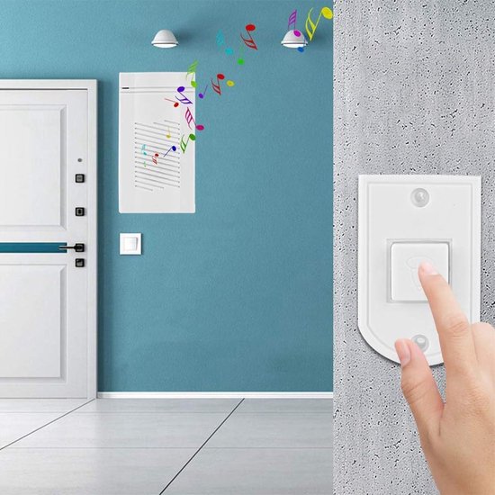 Wired Doorbell - Wandbell met Modern Design en Betrouwbare Prestaties — afbeelding 3