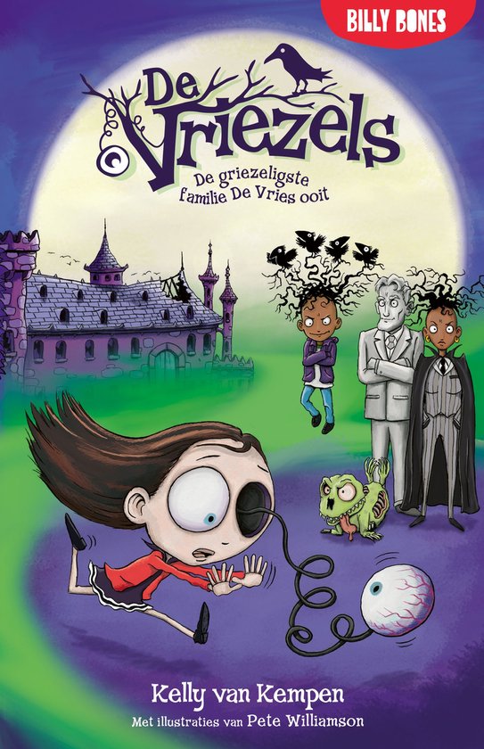 De Vriezels 1 - De griezeligste familie De Vries ooit - cover