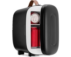 DnA® Mini vriezer - Diepvries - 4L - Mini Koelkasten - Zwart - 16cm x 14cm x 21cm