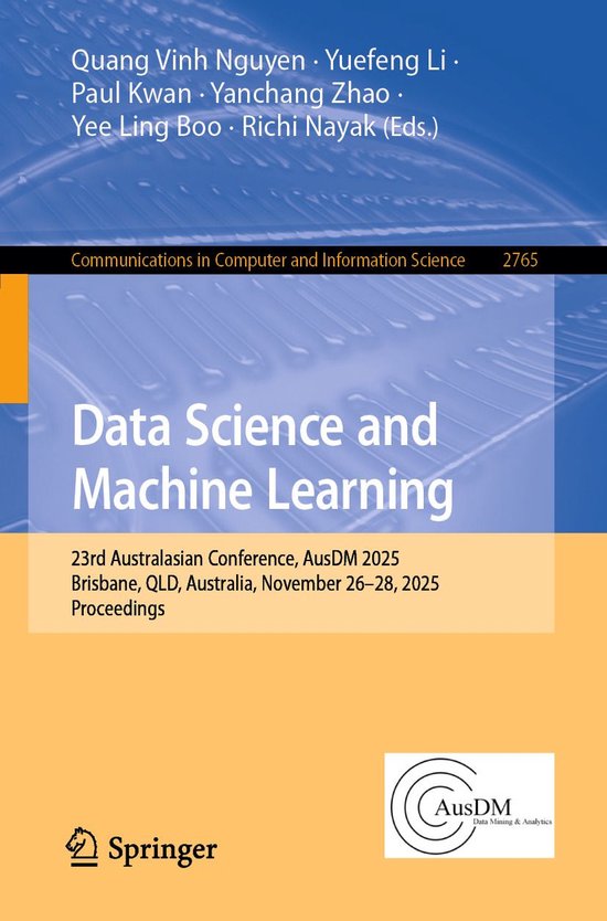 Springer Nature Proceedings Computer Science - Data Science  ... - cover