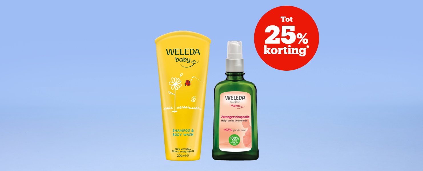 Tot 25% korting* Tot 25% korting*