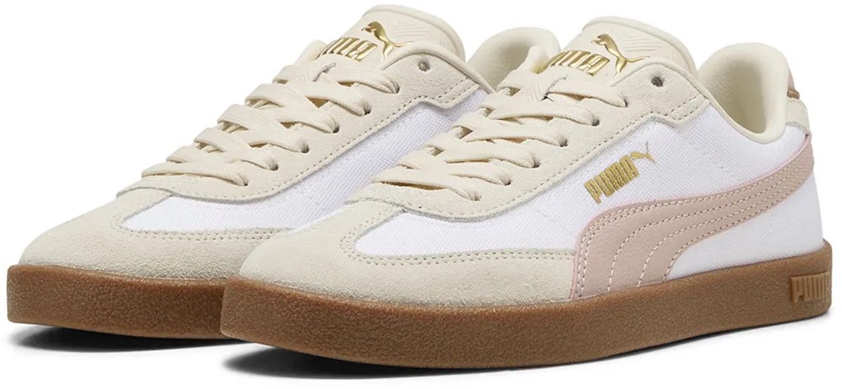 Puma Club Ii Era Cv Schoenen 1/2 Jongens Meisjes Wit