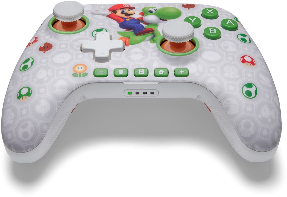 PowerA Draadloze Controller - Nintendo Switch - Mario & Yoshi – foto 4
