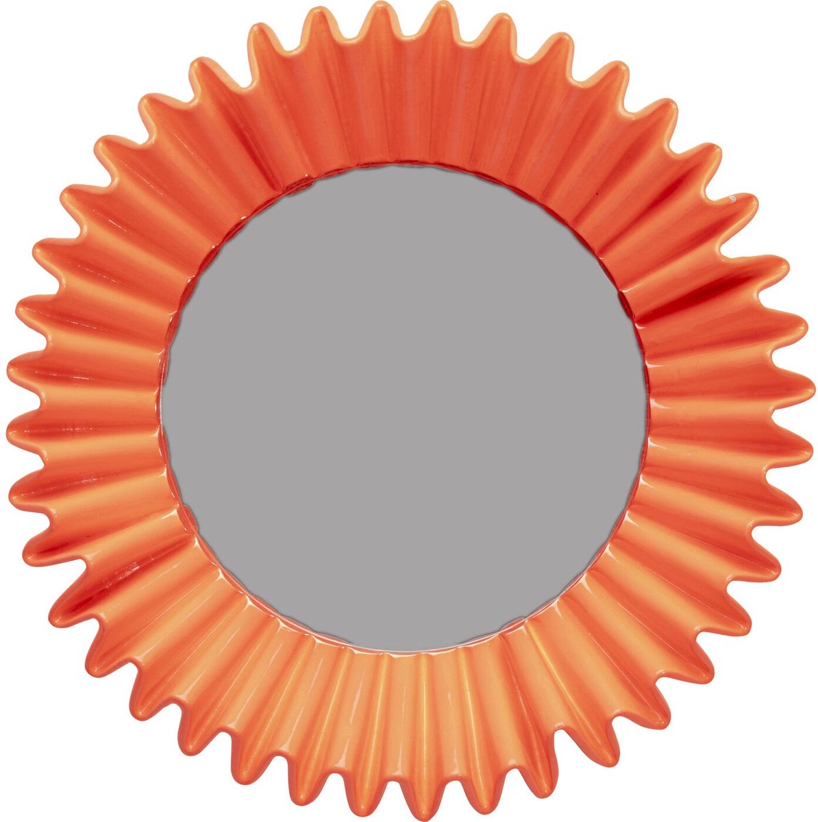 Spiegel Hermosa Ø32cm oranje Kare Design
