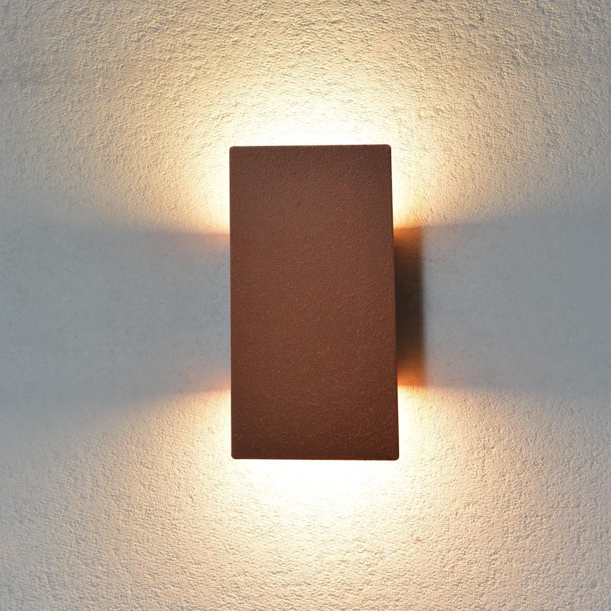 Vintage Wandlamp Roestlook - Sfeervolle Industriële Binnenverlichting